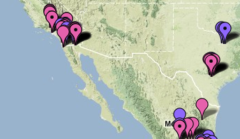 Map of No Swine Flu in Cabo April 30